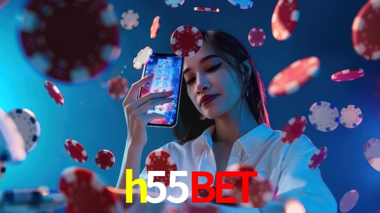 Interface do App h55bet